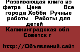 Развивающая книга из фетра › Цена ­ 7 000 - Все города Хобби. Ручные работы » Работы для детей   . Калининградская обл.,Советск г.